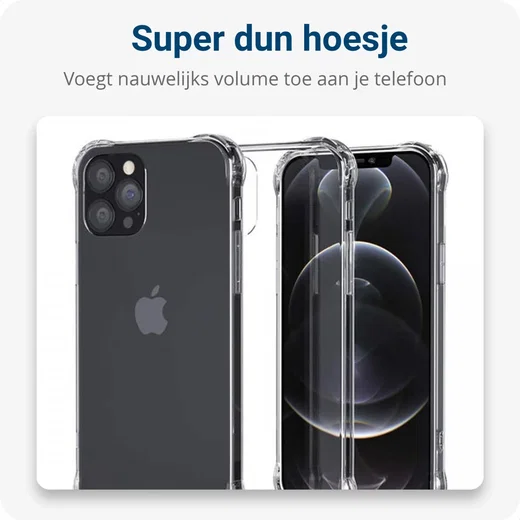 Apple iPhone 14 Pro Hoesje met Koord Schokbestendig TPU Transparant afbeelding 5