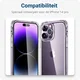 Apple iPhone 14 Pro Hoesje met Koord Schokbestendig TPU Transparant afbeelding 4
