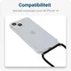 Apple iPhone 14 Hoesje met Koord Schokbestendig TPU Transparant afbeelding 4