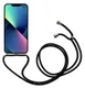 Apple iPhone 14 Hoesje met Koord Schokbestendig TPU Transparant afbeelding 6
