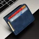 Samsung Galaxy Z Flip 4 Hoesje Portemonnee Book Case Kunstleer Blauw afbeelding 3
