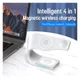 Draadloze Oplader 15W voor Smartphone/AirPods/Watch met MagSafe Wit afbeelding 2
