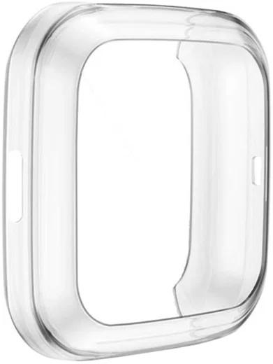 Fitbit Versa 2 Hoesje - Full Protect Case Flexibel TPU - Transparant afbeelding 6