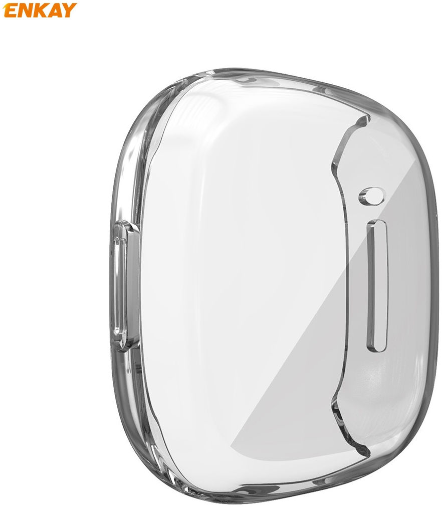 Fitbit Versa 3 / Sense Hoesje - Full Protect Flexibel TPU - Transparant afbeelding 6