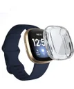 Fitbit Versa 3 / Sense Hoesje - Full Protect Flexibel TPU - Transparant