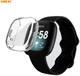 Fitbit Versa 3 / Sense Hoesje - Full Protect Flexibel TPU - Transparant afbeelding 3