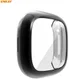 Fitbit Versa 3 / Sense Hoesje - Full Protect Flexibel TPU - Zwart afbeelding 6