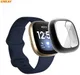 Fitbit Versa 3 / Sense Hoesje - Full Protect Flexibel TPU - Zwart afbeelding 3