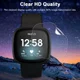 Fitbit Versa 3 / Sense Screen Protector - Display Folie Ultra Clear afbeelding 6
