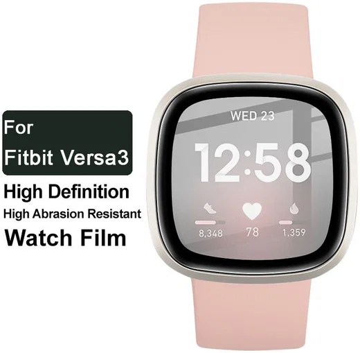 Imak - Fitbit Versa 3 / Sense Screen Protector - Full Cover Tempered Glass afbeelding 6