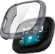 Spigen Ultra Hybrid - Fitbit Versa 3 / Sense Hoesje - Transparant Zwart afbeelding 2