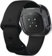 Spigen Ultra Hybrid - Fitbit Versa 3 / Sense Hoesje - Transparant Zwart afbeelding 4
