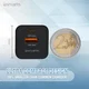 4smarts VoltPlug Duos Mini 20W USB/USB-C Oplader Fast Charge Zwart afbeelding 7