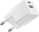 4smarts VoltPlug Duos Mini 20W USB/USB-C Oplader Fast Charge Wit afbeelding 10