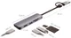 4smarts Hub USB-A/USB-C naar 2x USB 2.0/USB 3.0/Kaartlezer SD/micro SD afbeelding 4
