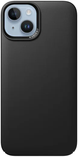 Nudient Thin Case V3 Apple iPhone 14 Hoesje met MagSafe Zwart afbeelding 1
