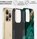 Burga Tough Case Apple iPhone 14 Pro Hoesje Emerald Pool Print afbeelding 2