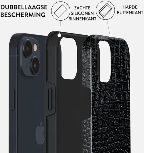 Burga Tough Case Apple iPhone 14 Hoesje Reapers Touch Print afbeelding 2
