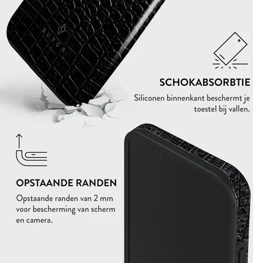 Burga Tough Case Apple iPhone 14 Hoesje Reapers Touch Print afbeelding 5