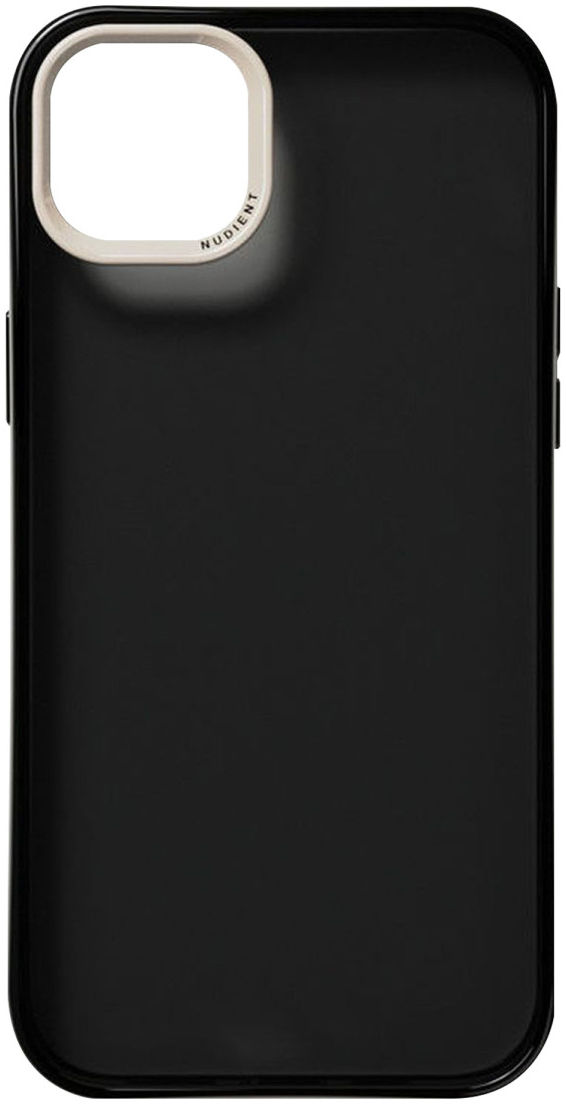 Nudient Form Case Apple iPhone 14 Pro Hoesje Transparant/Zwart afbeelding 1