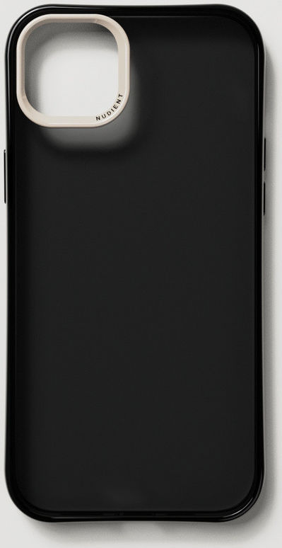Nudient Form Case Apple iPhone 14 Plus Hoesje Transparant/Zwart afbeelding 1