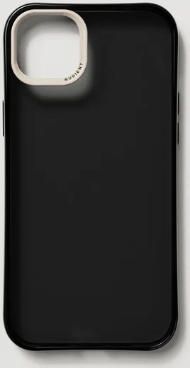Nudient Form Case Apple iPhone 14 Plus Hoesje Transparant/Zwart afbeelding 1