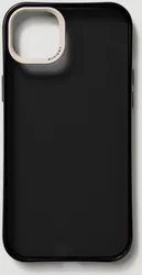 Nudient Form Case Apple iPhone 14 Plus Hoesje Transparant/Zwart afbeelding