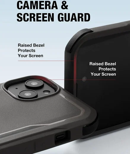 Raptic Fort MagSafe Apple iPhone 14 Hoesje Militair Getest 6M Zwart afbeelding 6