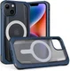 Raptic Secure MagSafe Apple iPhone 14 Hoesje Duurzaam Back Cover Blauw afbeelding 1
