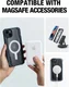Raptic Secure MagSafe Apple iPhone 14 Hoesje Duurzaam Back Cover Blauw afbeelding 3