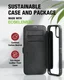 Raptic Urban Folio Apple iPhone 14 Hoesje Duurzaam Book Case Zwart afbeelding 4