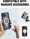 Raptic Secure MagSafe iPhone 14 Plus Hoesje Duurzaam Back Cover Blauw afbeelding 3