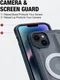 Raptic Secure MagSafe iPhone 14 Plus Hoesje Duurzaam Back Cover Blauw afbeelding 6