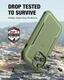 Raptic Fort MagSafe iPhone 14 Pro Max Hoesje Militair Getest 6M Groen afbeelding 4