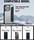 Raptic Urban Folio iPhone 14 Pro Max Hoesje Duurzaam Book Case Zwart afbeelding 7