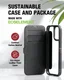Raptic Urban Folio iPhone 14 Pro Max Hoesje Duurzaam Book Case Zwart afbeelding 4