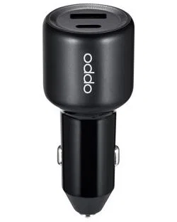 OPPO Super VOOC USB-A en USB-C Snellader 80W Autolader Zwart afbeelding 4
