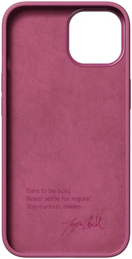 Nudient Bold Case Apple iPhone 14 Hoesje Premium Back Cover Roze afbeelding 3