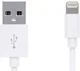 Lightning Naar USB-A Kabel Geschikt voor Apple Toestellen 1 Meter Wit afbeelding 2