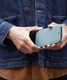 Minim Apple iPhone 14 Hoesje Wallet Book Case Echt Leer Blauw afbeelding 4