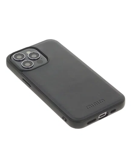 Minim 2-in-1 Apple iPhone 14 Pro Hoesje Book Case en Back Cover Blauw afbeelding 7