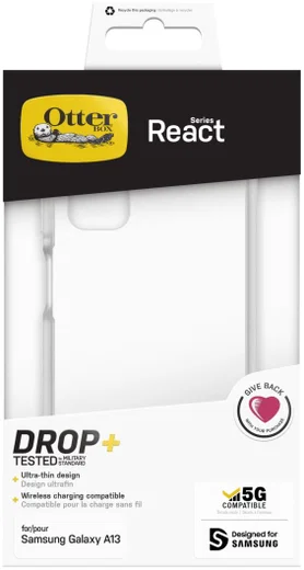 OtterBox React Samsung Galaxy A13 4G Hoesje Back Cover Transparant afbeelding 6