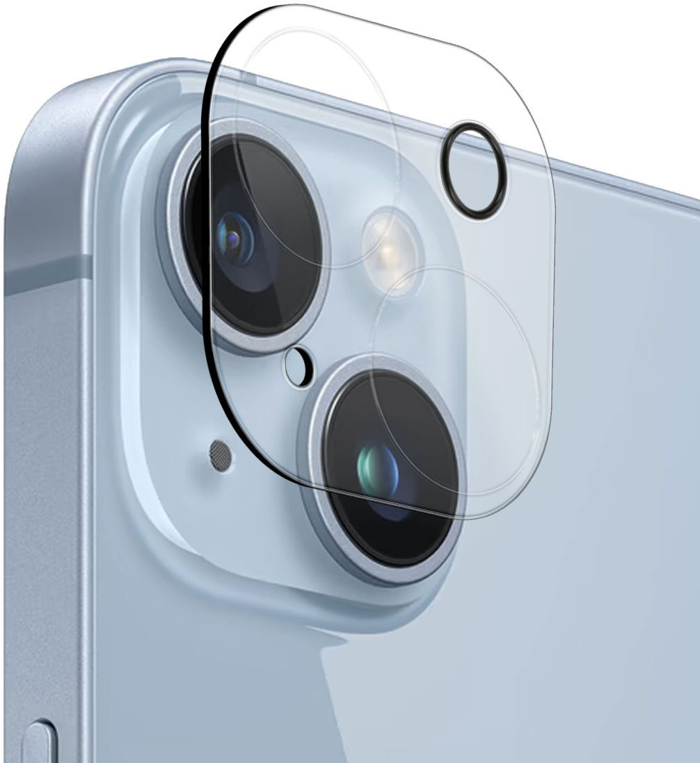 Rosso Apple iPhone 14 / 14 Plus Camera Lens Protector Transparant afbeelding 1