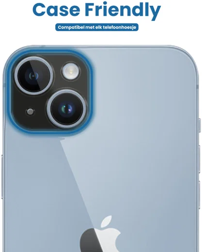 Apple iPhone 14 / 14 Plus Camera Lens Protector Zwart afbeelding 3