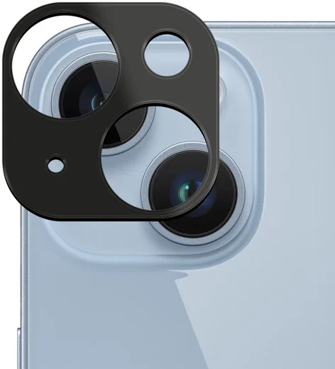 Apple iPhone 14 / 14 Plus Camera Lens Protector Zwart afbeelding 5