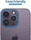 Apple iPhone 14 Pro / 14 Pro Max Camera Lens Protector Transparant afbeelding 2