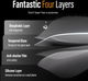 PanzerGlass Classic Fit iPhone 14 / 13 / 13 Pro Privacy Protector afbeelding 8