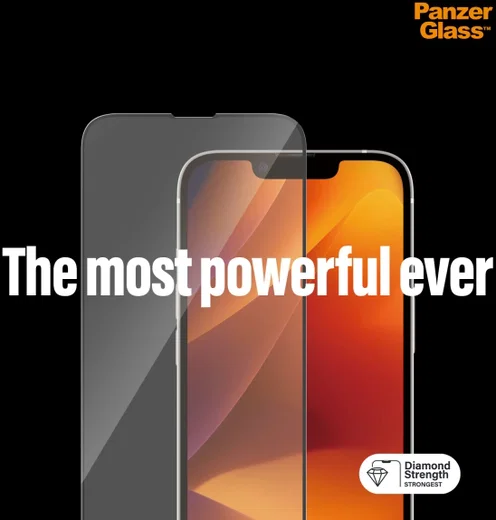 PanzerGlass Apple iPhone 14 Pro Screen Protector Antibacterieel afbeelding 2