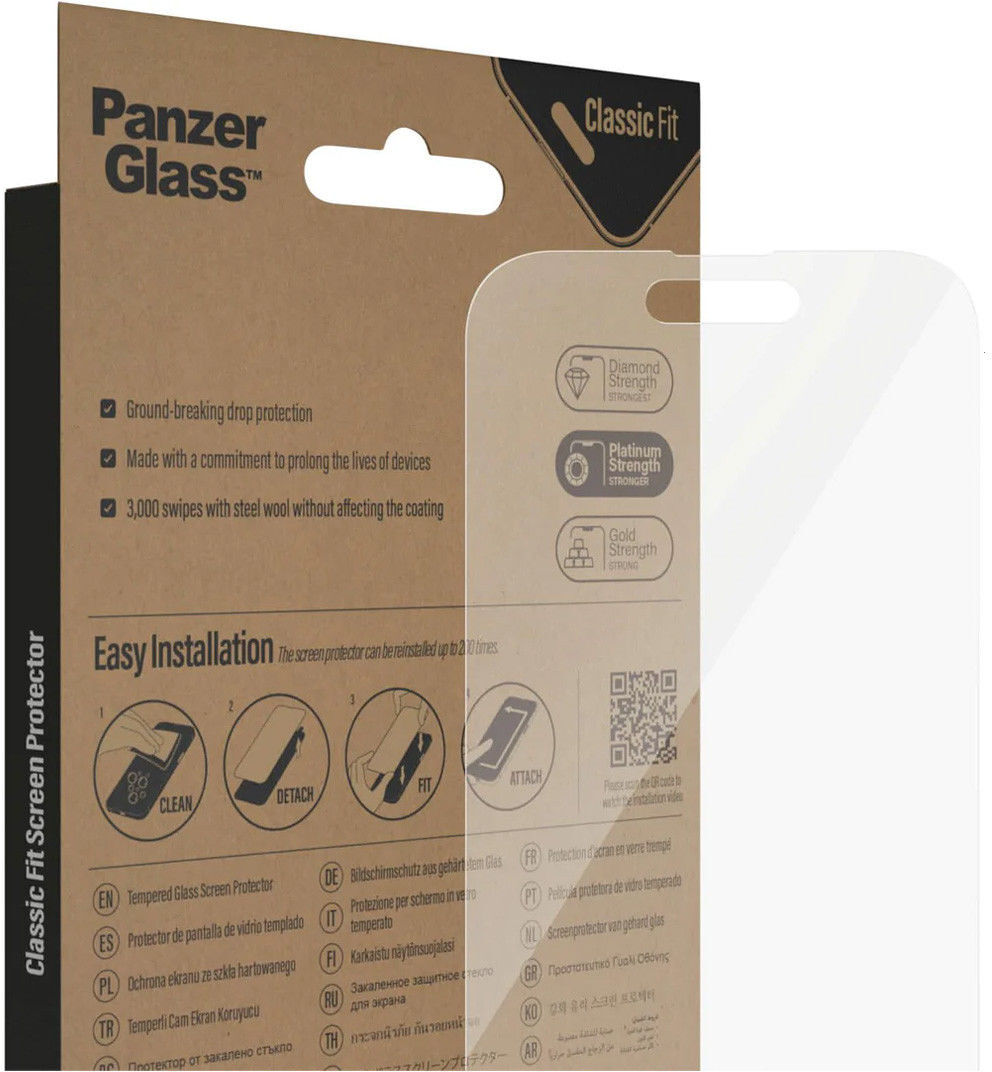 PanzerGlass Apple iPhone 14 Pro Screen Protector Antibacterieel afbeelding 17