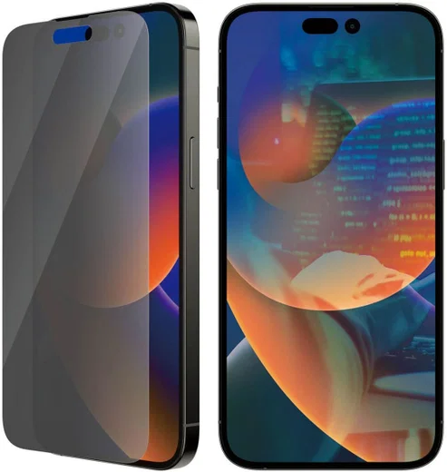 PanzerGlass iPhone 14 Pro Max Screen Protector Privacy Tempered Glass afbeelding 10